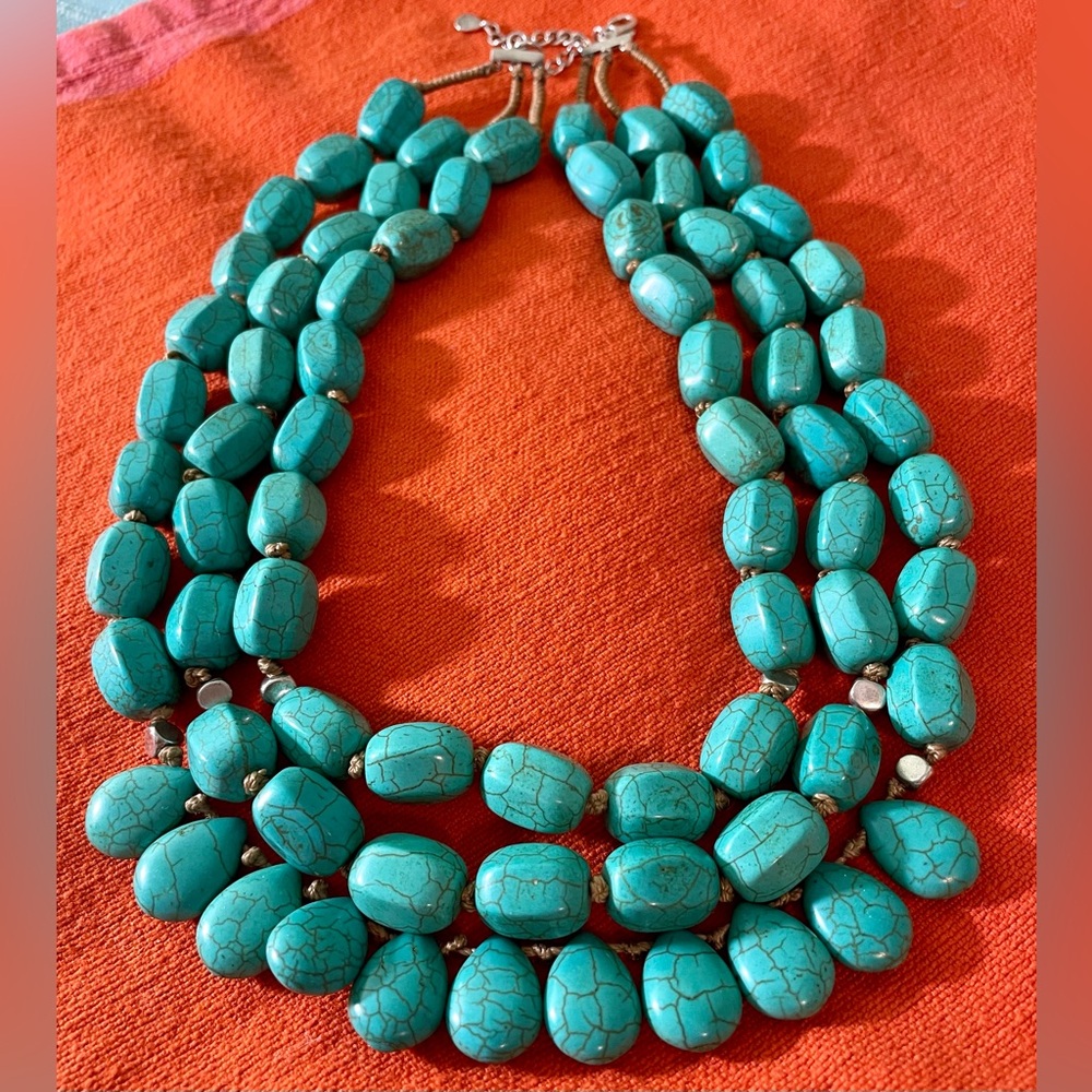 SILPADA  Drops of the Ocean Necklace. EUC